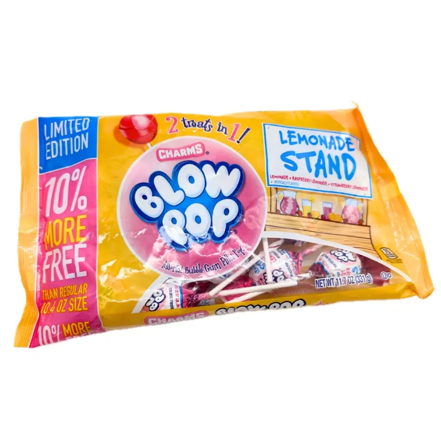 Charms Lemonade Stand Blow Pops *Limited Edition* Charms Lemonade Stand Blow Pops *Limited Edition*