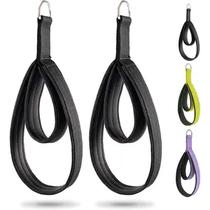 2 count Pilates Straps for Reformer, Comfortable  Thickness, Fitness Pilates Double Loop Exercise Straps for  Gym Workout