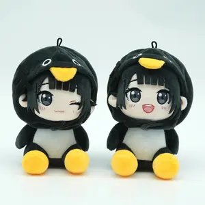 14cm TreasuringU Gugu Gaga Plush Toy Cute Penguin Gugugaga Stuffed Doll Cartoon Meme Animal Plushie Bag Decor Birthday Gift
