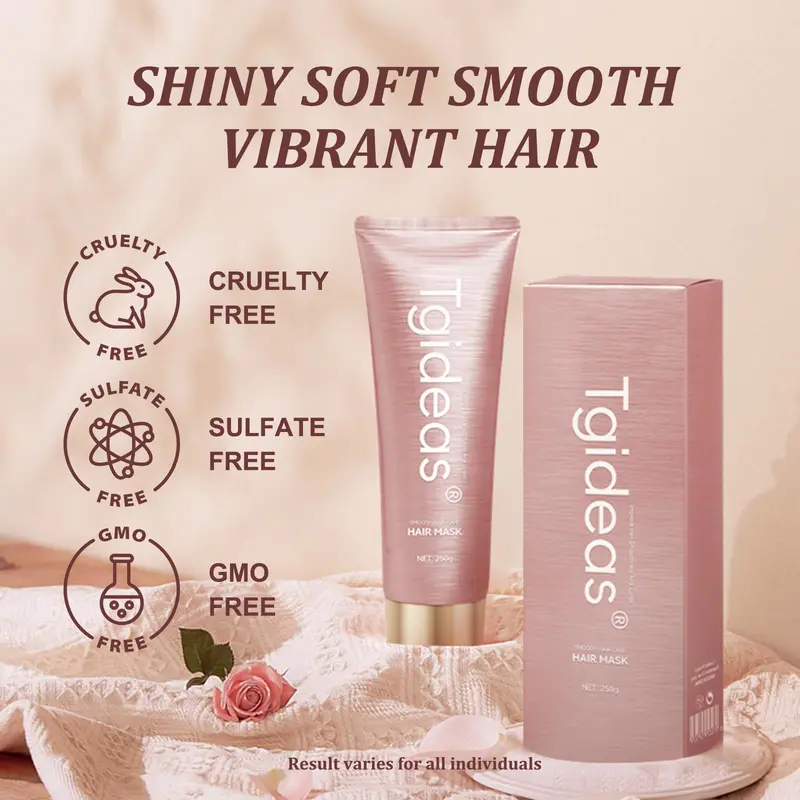 Tgideas Hydrolyzed Keratin Moisturizing Hair Mask - Deep Repair, Conditioning, Smooth Shine - Daily Hydrating Intensive Haircare Product for All Hair Types #SummerWins #DealsForYouDays