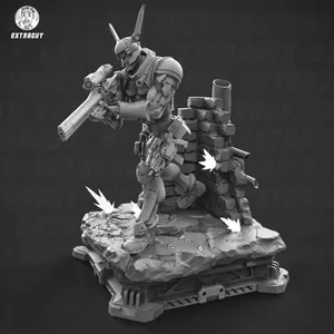 Unpainted appleseed briareos 100mm | 3d printed figure 12k resolution no layer lines | unpainted