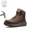 【Fall Deals】NORTIV 8 Men's Closed ASTM Composite Toe Safety Work Footwear, Breathable Fabric, Lightweight Non-Slip TPU Outsole, Round Toe Lace-Up, Waterproof, Wedge Design, All-Seasons Warehouse Work Shoes