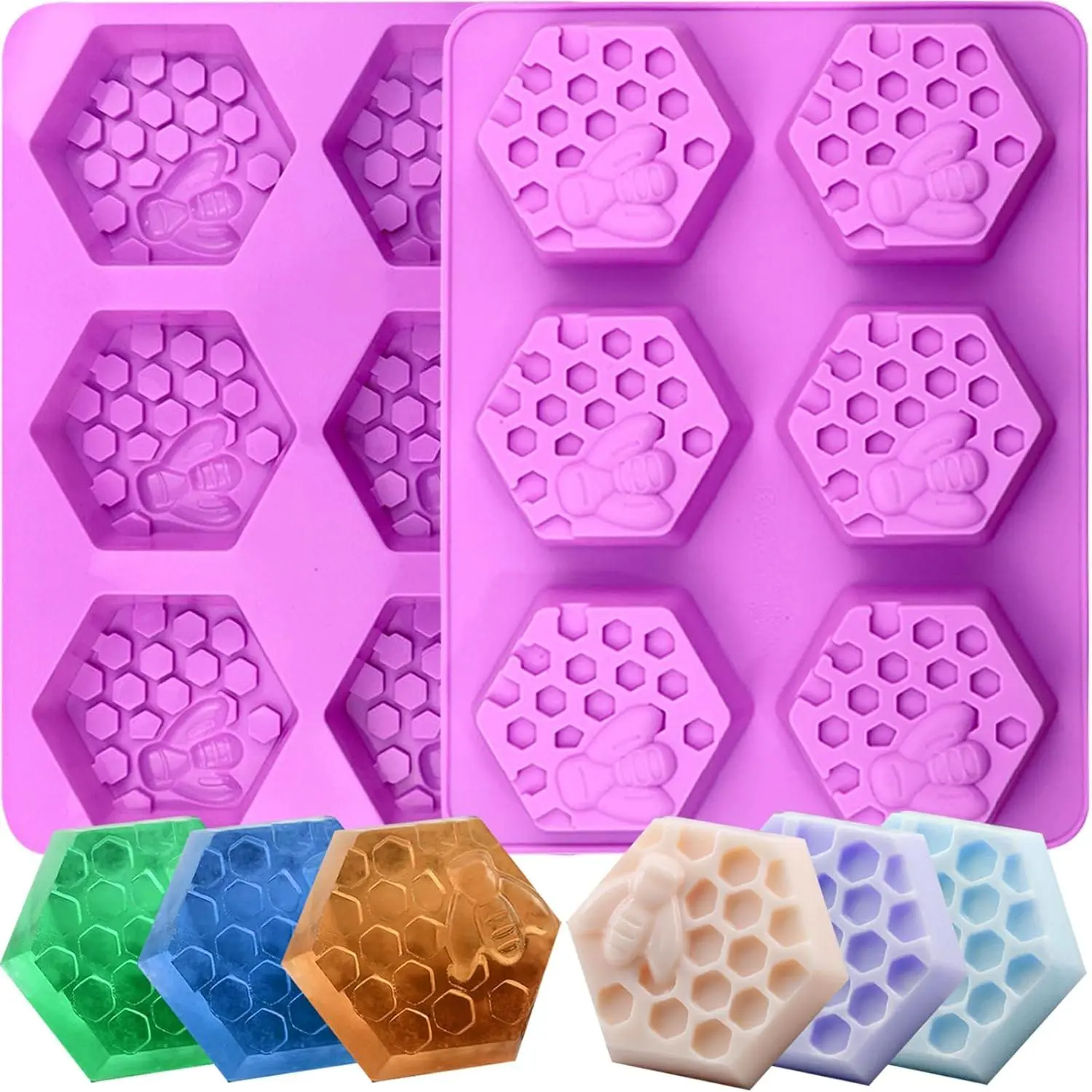Hexagonal Honeycomb Soap