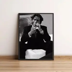 American Psycho Poster, Patrick Bateman Art Print. Vintage Poster
