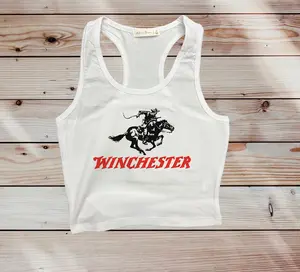 Winchester cropped tank top