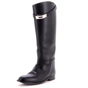 Pre-owned Hermes Women's Jumping Boots Leather by Rebag