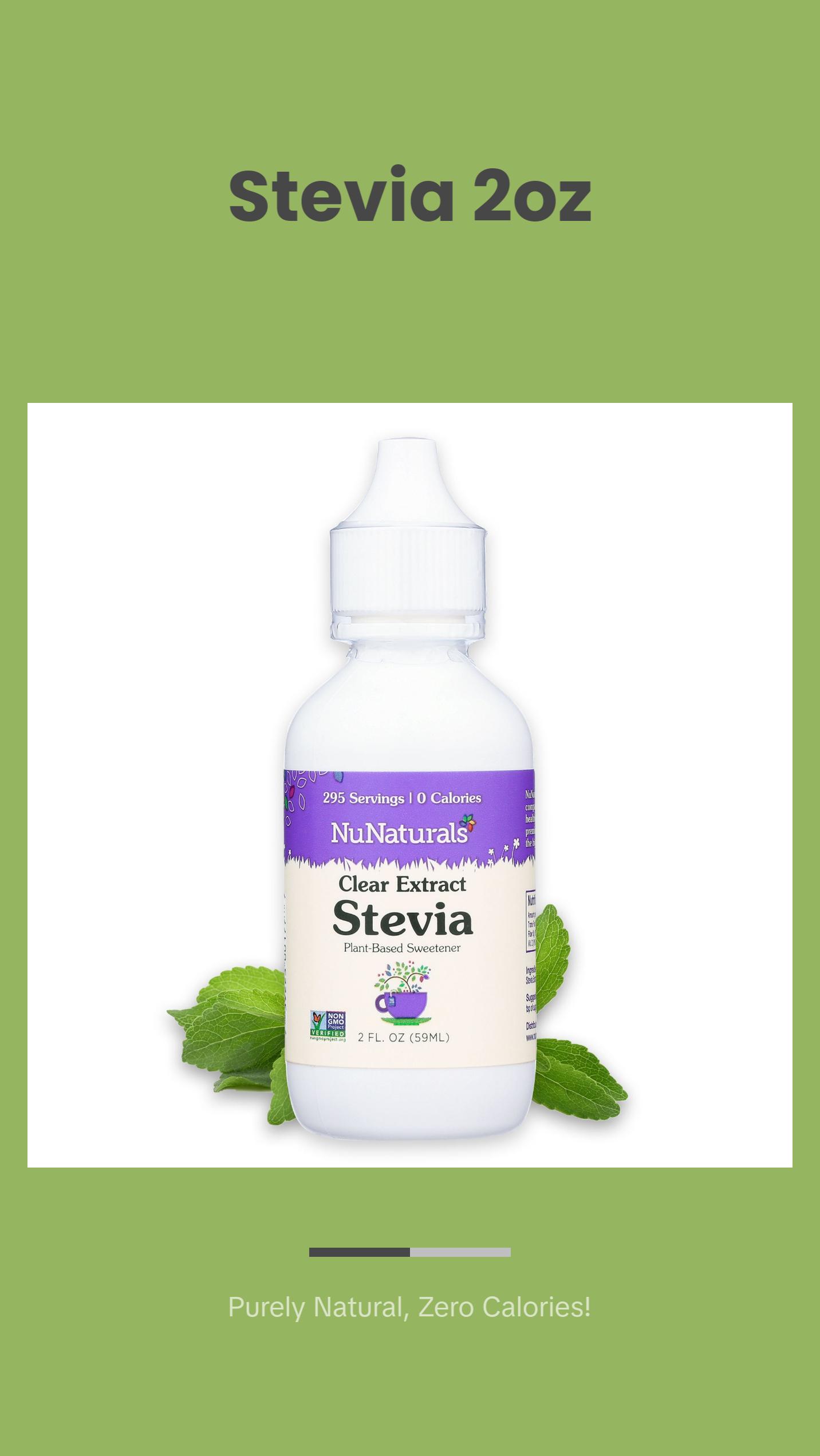 Clear Extract Stevia 2 oz
