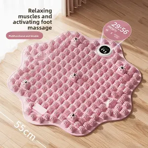 Home Acupressure Board Ultra Slow Running Silicone Foot Massage Mat Enlarged Thickened Running Foot Mat Toe Pressure Board Body Care