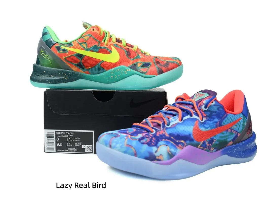 Breathable Blue Base Graffiti Print Mesh Low Cut Performance Basketball Shoes Unisex, Distinct Mismatch Two-Tone Heel Detail, Vibrant Multi-Color Contrast Graphic