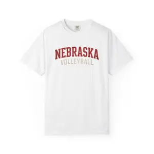 Nebraska Volleyball Graphic T-shirt | Volleyball Tee, Sports Shirt