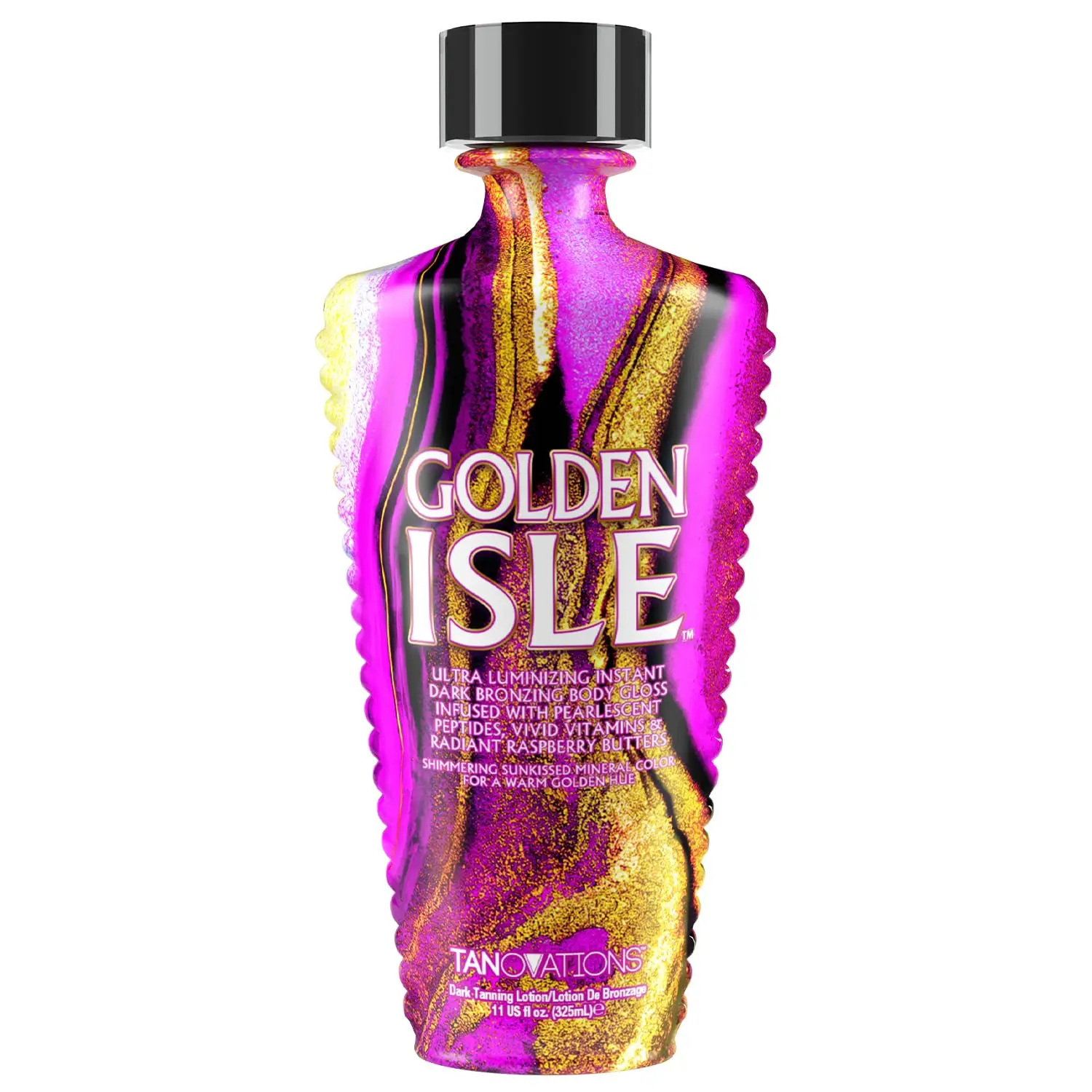 Ed Hardy Tanovations Golden Isle Dark Bronzing Tanning Lotion 11oz