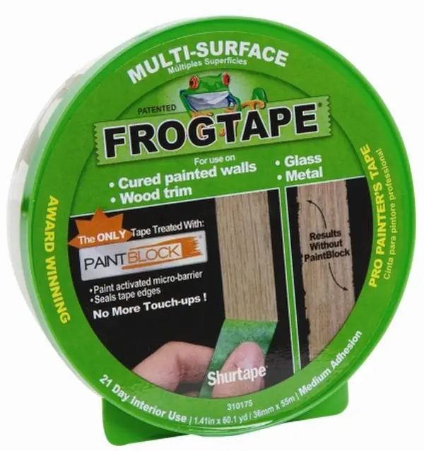 Shurtech 1358465 1.41 in. X 60 Yards Green Multi-Surface Painters Tape
