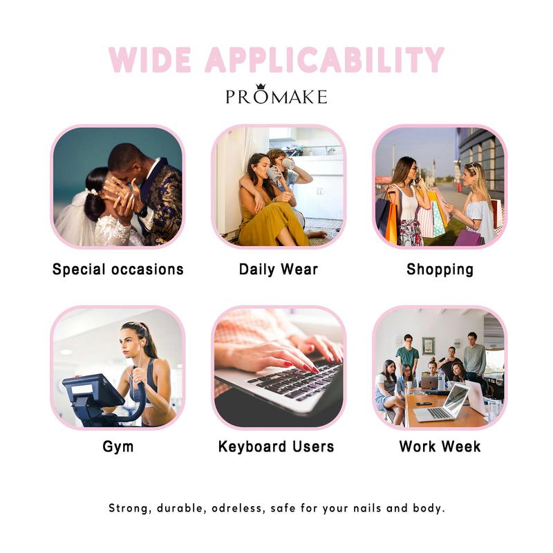 Promake Nail Treasure Clearance-  Selected Press-On Nail Styles at Super | Final Sale-  Luxury Handmade Press on Nails- Unique Design-High Quality Nails