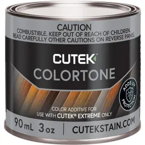 212 MAIN Cutek Colortone Colored Stain Wood Protector Additive, 3oz 28820119, UV Protected Wood Treatment for Cutek Extreme with Transparent Mix (Walnut)