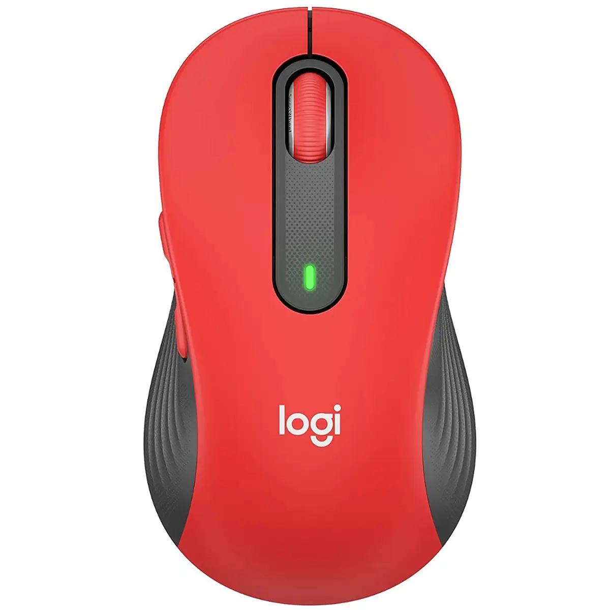 Logitech Signature M650 Wireless Mouse, Large, Red