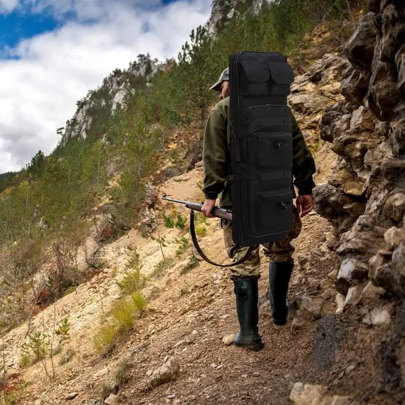 32"/37"/46"RifleBag,Black/Khaki/GreenTacticalLongRifleBackpack,PortableShotgunCaseforFirearmStorageandTransportation,SuitableforOutdoorHuntingShooting 32"/37"/46"RifleBag,Black/Khaki/GreenTacticalLongRifleBackpack,PortableShotgunCaseforFirearmStorageandTransportation,SuitableforOutdoorHuntingShooting