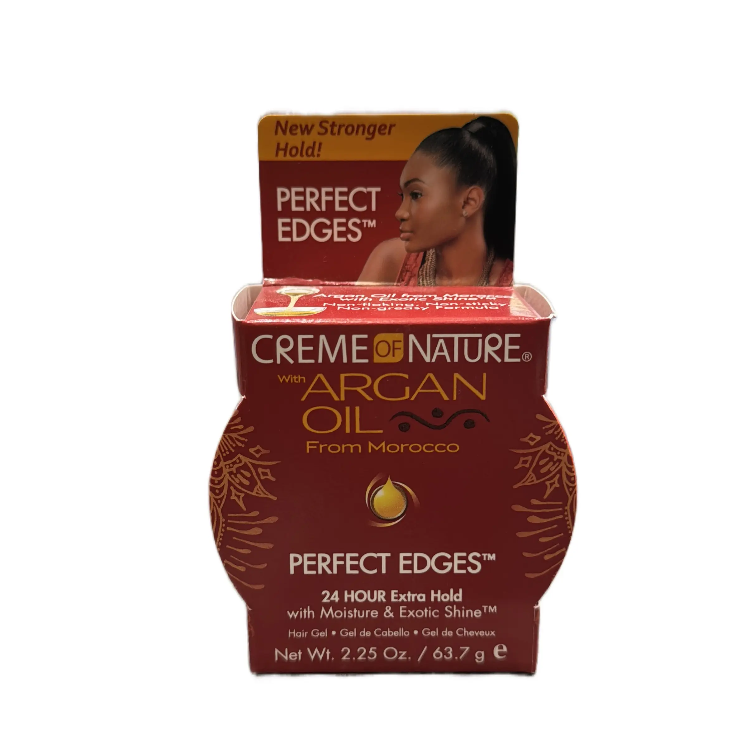 Creme Of Nature with Argan Oil Perfect Edges in Extra Firm Hold, Black