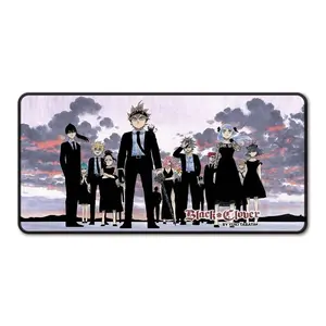 Clover Extra Large Anime Mousepad - Anti-Slip Rubber Base Gamer Anime Mousepad