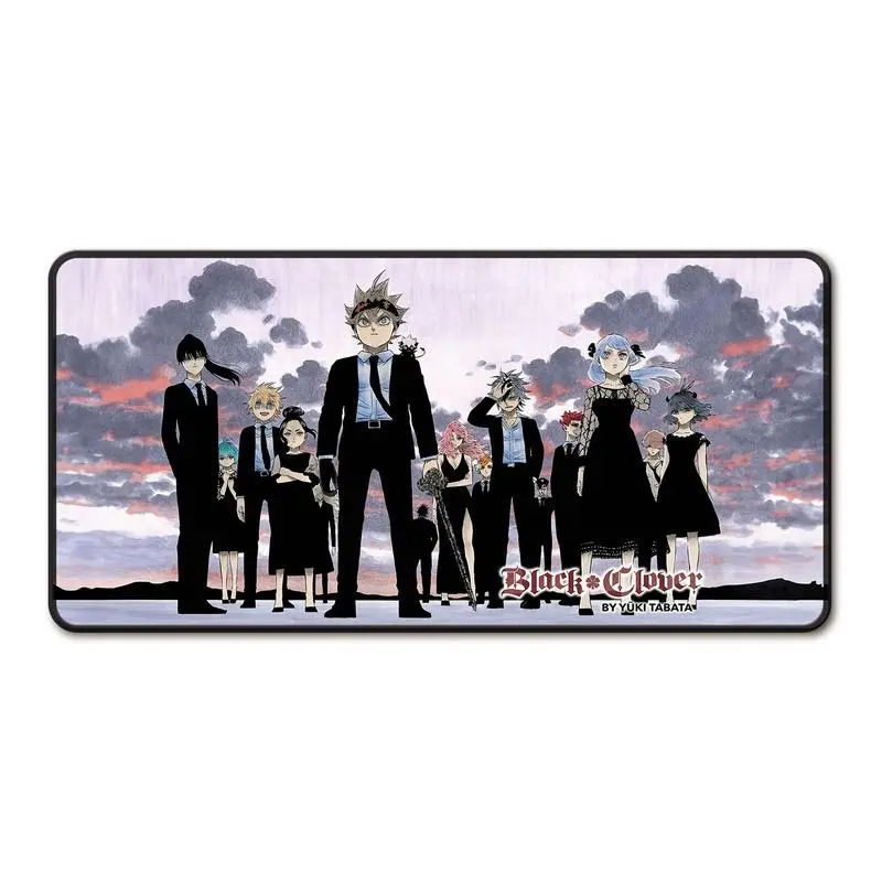 Clover Extra Large Anime Mousepad - Anti-Slip Rubber Base Gamer Anime Mousepad