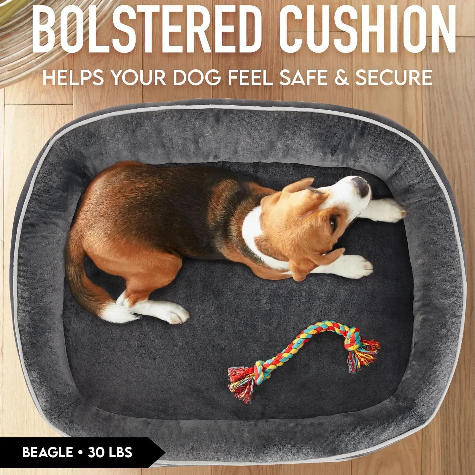 35In Luxury Sofa-Style Pet Orthopedic Bed