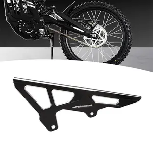 Motorcycle Chain Guard, Dirt Bike Chain Guard Protector, CNC Chain Cover for Surron Sur Ron Light Bee S X Segway X260 X160 Electric Bike Ebike