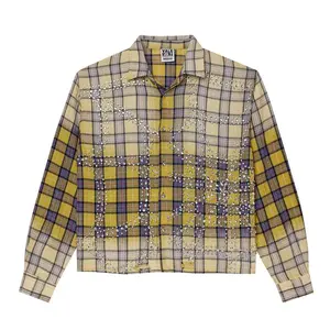 Vale Forever Lemonhead Flannel 'Yellow/Blue'