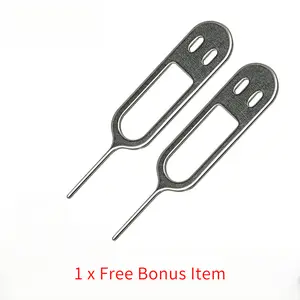 Order Now & Get A SIM Eject Tool As A FREE Bonus! 1 Stainless Steel Pin, Burr-free And Smooth: Suitable For Android And Apple Phones Smartphone Accessories Cellphone