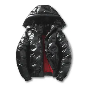 Men's Winter Coat Detachable Hood Waterproof Ski Jacket Warm Parka with Multiple Pockets, Raincoat for Outdoor Sports and Winter FreshnessGift