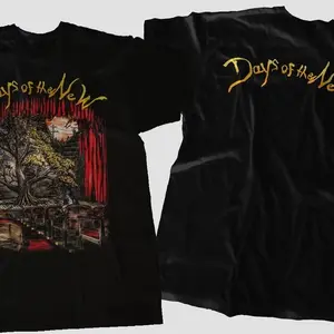 Days of the New – Red Album – American Alternative Rock Band T-Shirt