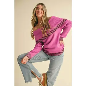 Joanna Off The Shoulder Sweater