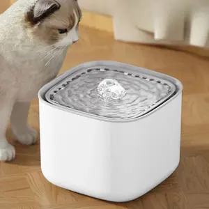 Automatic Cat Water Fountain 3L BPA Free Self Cleaning Filter with USB Charging and Silent Pump for Healthy Hydration of Multiple Pets