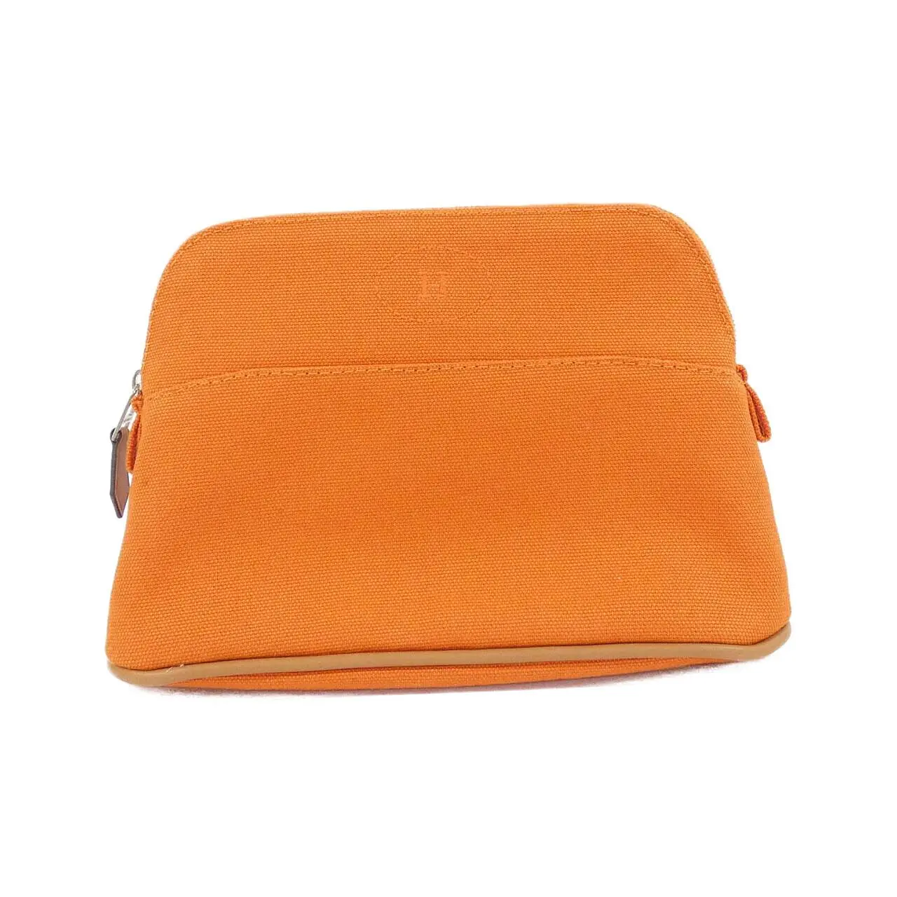 Pre-owned HERMÈS Canvas Small Leather Goods Hermes Bolide Pouch