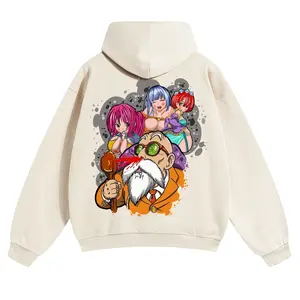 Dragon Ball DBZ Master Roshi Unisex FallFreshness outfits men streetwear 80s 90s graphic tees cotton Anime funny 300g Hoodies men gifts