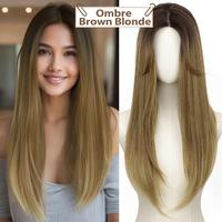 22In Ombre Brown Blonde