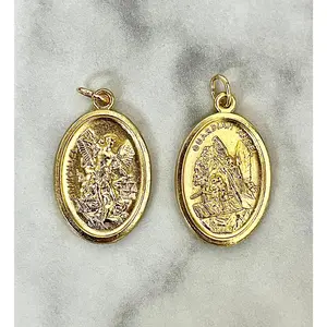 St. Michael Gold-Plated Medal
