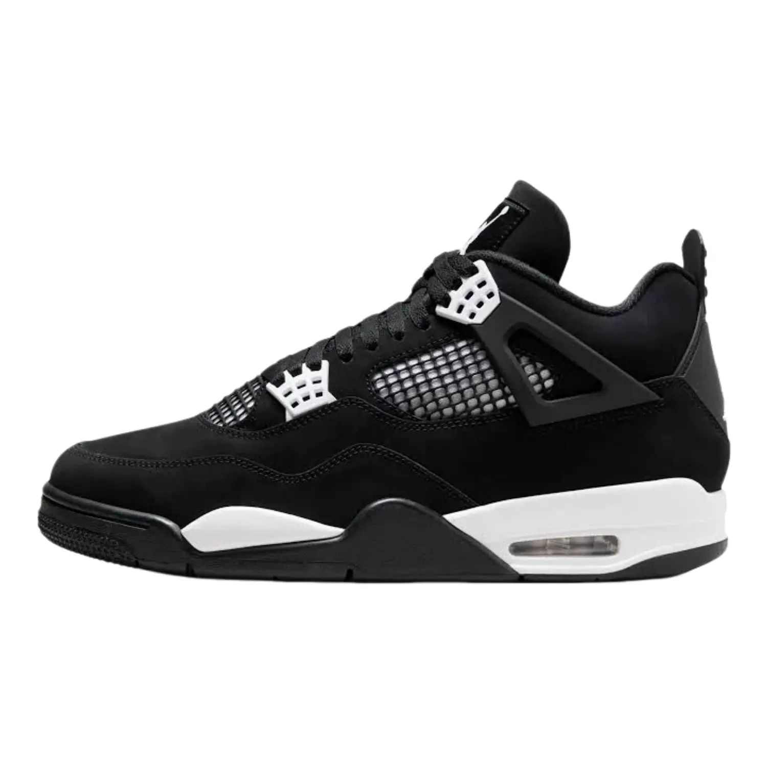 Brand New Jordan 4 Retro "White Thunder" Mid Top Fashion Sports Basketball Shoes