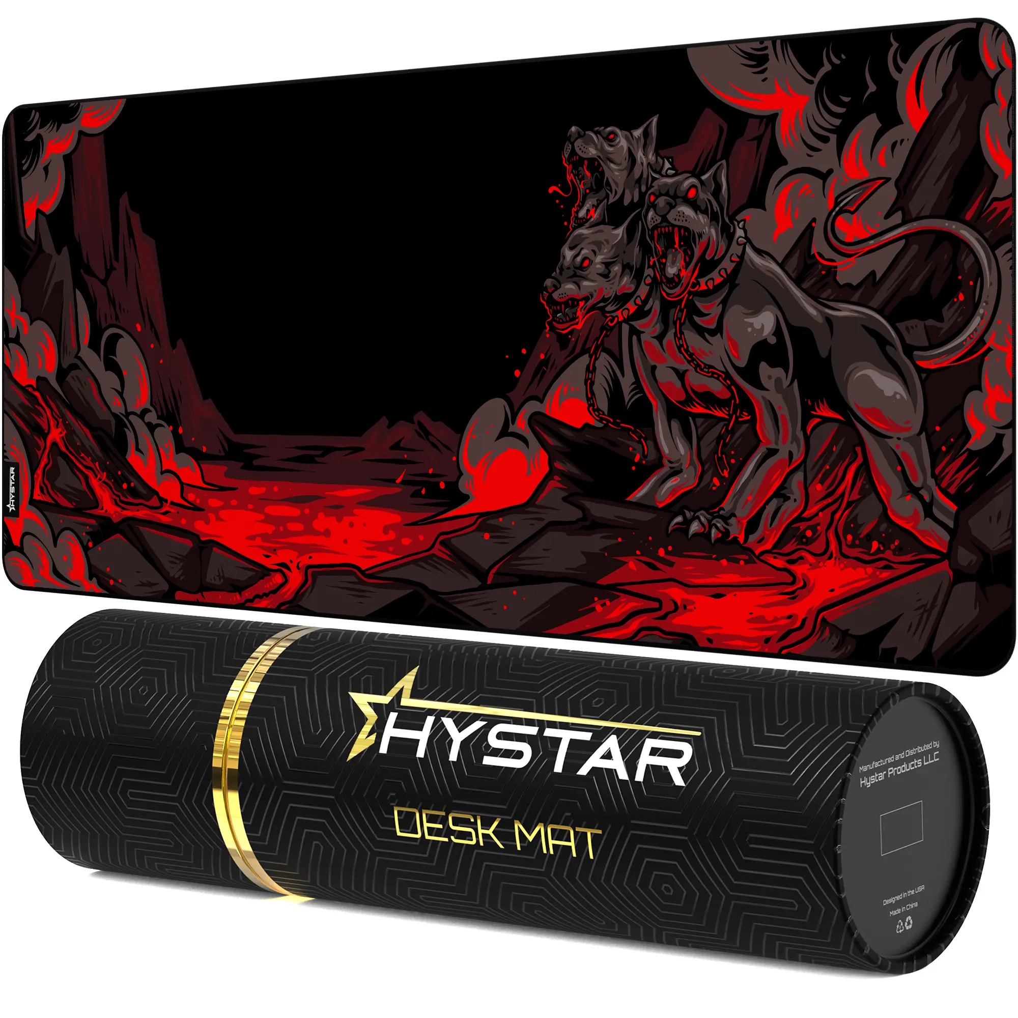 Hystar Desk Mat - Cerberus Hystar Desk Mat - Cerberus