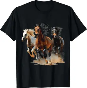 Vintage Horses Lover Graphic for Men Women T-Shirt Vintage Horses Lover Graphic for Men Women T-Shirt