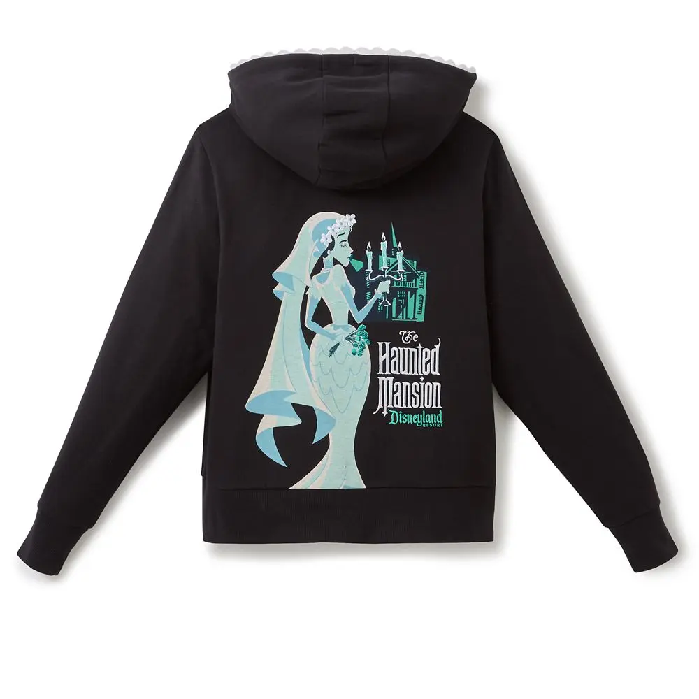 Disney Store The Haunted Mansion Zip Hoodie for Women – Disneyland