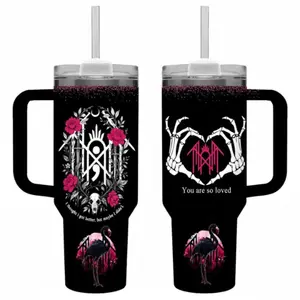 Vintage Sleep Token Music Tumbler 40oz 20oz Gifts, Sleep Token Band Tumbler, Gift For Fans