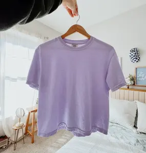 Comfort Colors Cropped Tee, Boxy Crop T-Shirt Comfort Colors , Oversized Boxy Cropped Shirt, Comfort Colors Soft Cropped Tees