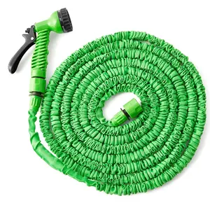 High pressure-resistant, crack-proof, expandable garden hose spray gun, specially for watering courtyard and garden plants, convenient for home use, multifunctional irrigation spray gun
