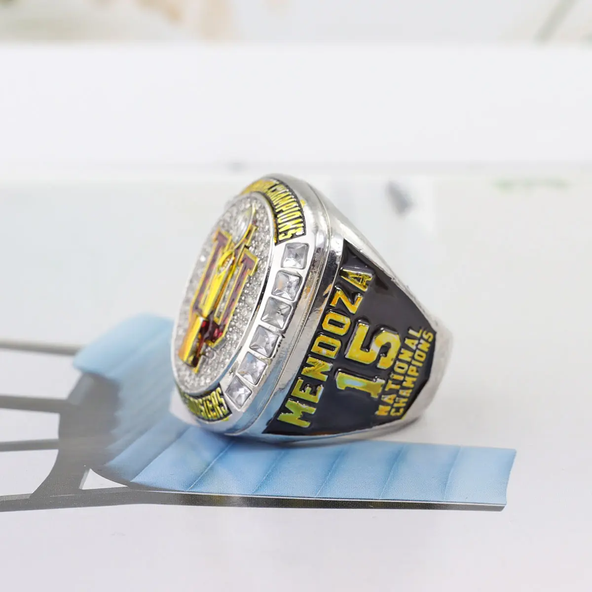 YDSAN  2025 RING AND BOX SET Pendant ring, Fan ring