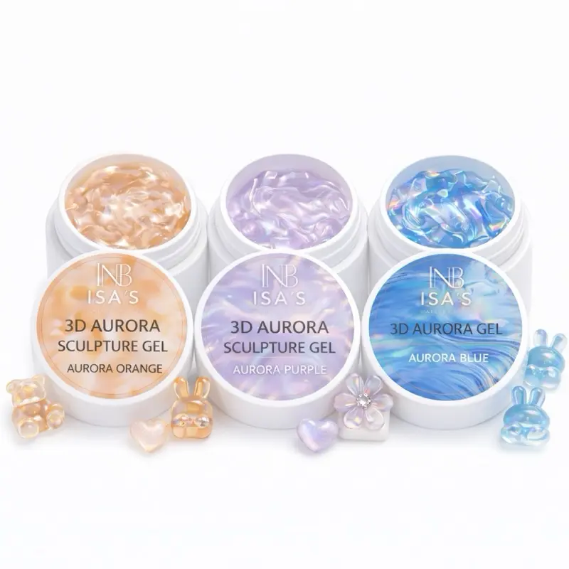 Molding gel Aurora set (3 piezas) Molding gel Aurora set (3 piezas)