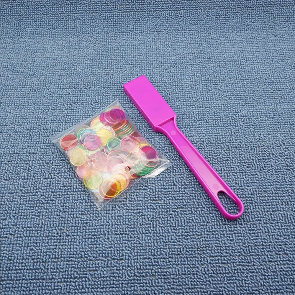 Purple x100pcs Chips