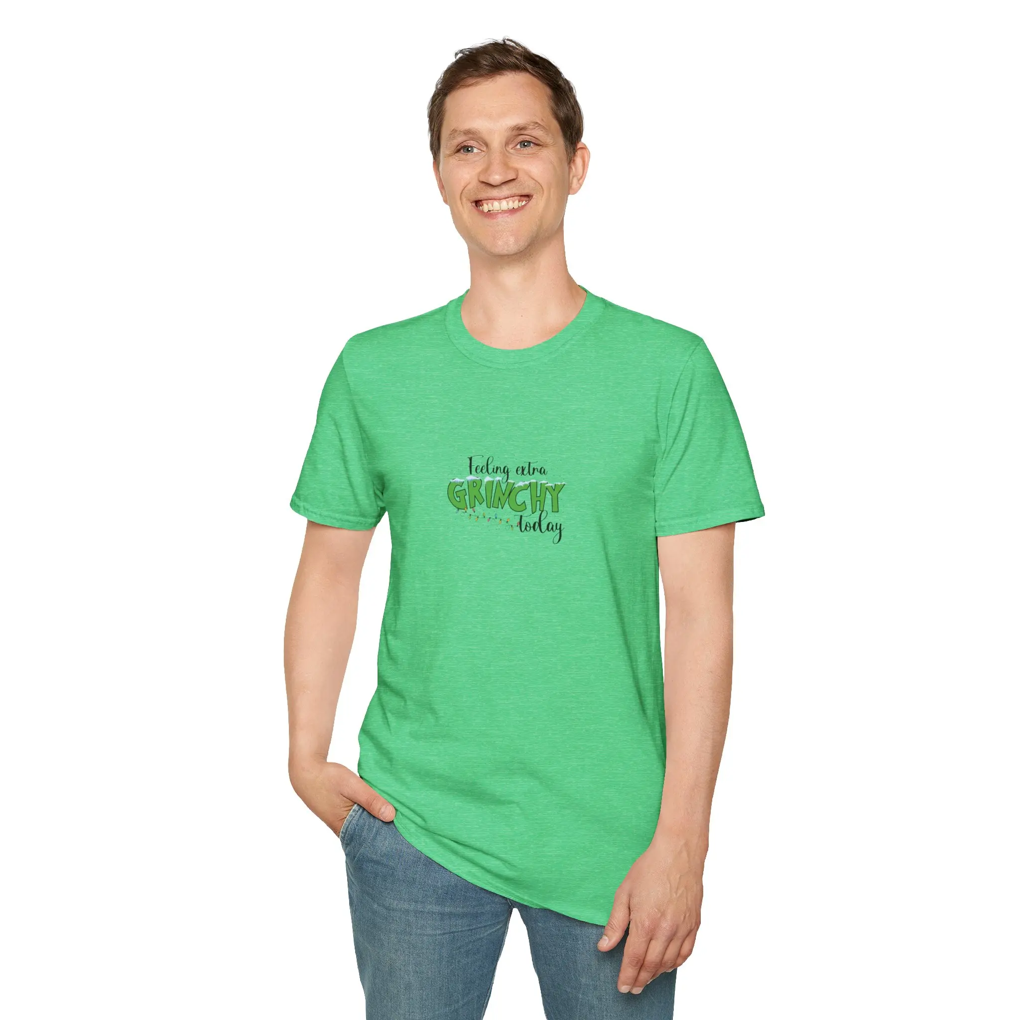 Feeling Extra Grinchy Unisex Softstyle T-Shirt