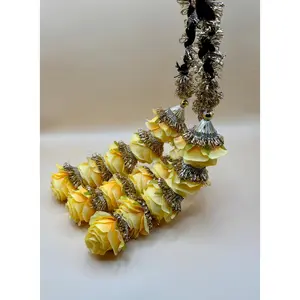 Yellow Rose Paranda, Hair Braid Accessory