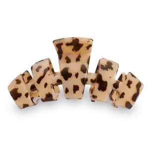 TELETIES -  Blonde Tortoise - Classic Large Hair Clip claw grip