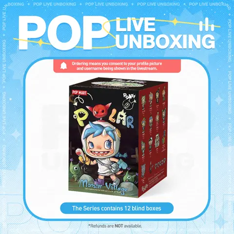 [POP NOW] POP MART Polar-Season 3 <Polar In Monster Village> Series Figures Blind Box.