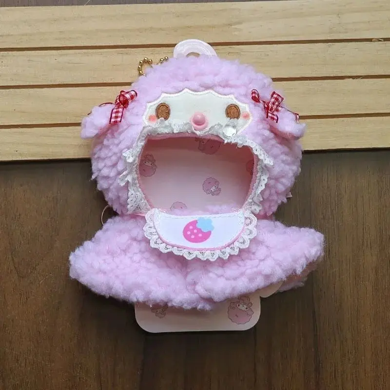 Doll Clothes MY Melody sweet piano Dreamy pink outfit cloak style  doll pendant for  Labubu V1V2V3 Outfit